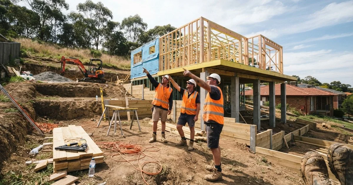 Building on a sloping or split-level block: what to expect